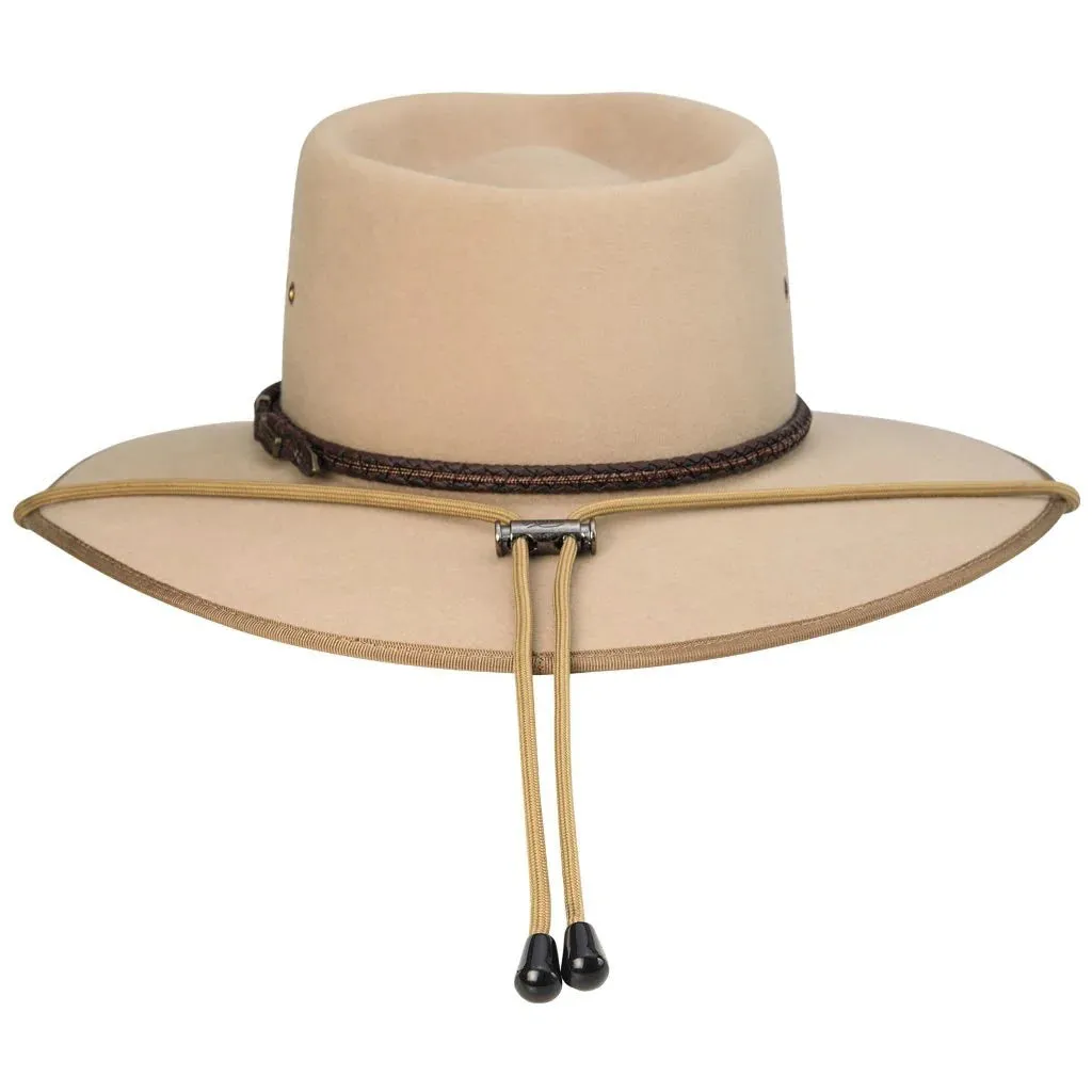 Akubra Chinstrap - Black | Tan