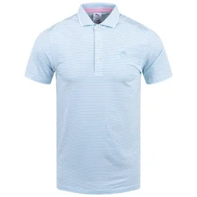 AP Mattr Traditions Polo Tropical Aqua/Bright White - SS23