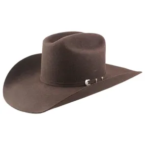 Ariat 3X Wool Hat 4-1/4 Double S Brown