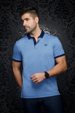 Au Noir Stretch Short-Sleeve Polos | Lindell Indigo