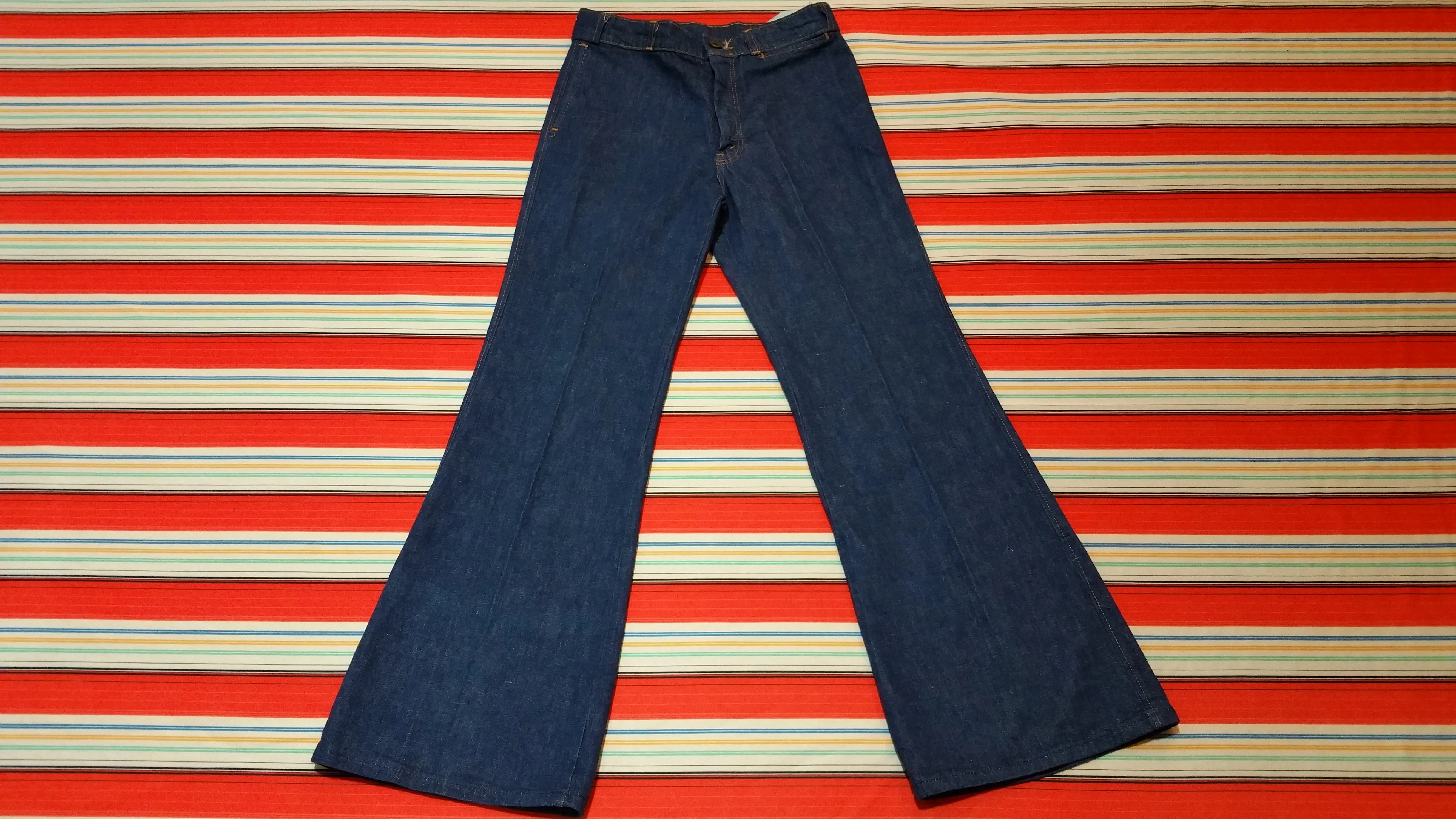 Bell Bottom Jeans by Farah Vintage 30 Waist Made In USA