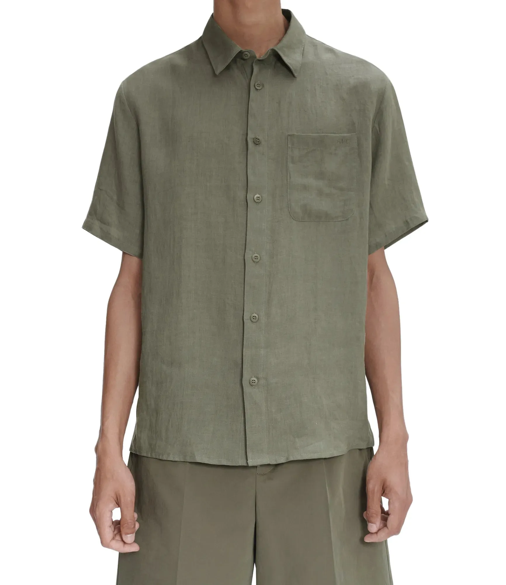 Bellini Logo short-sleeve shirt Vert Grise