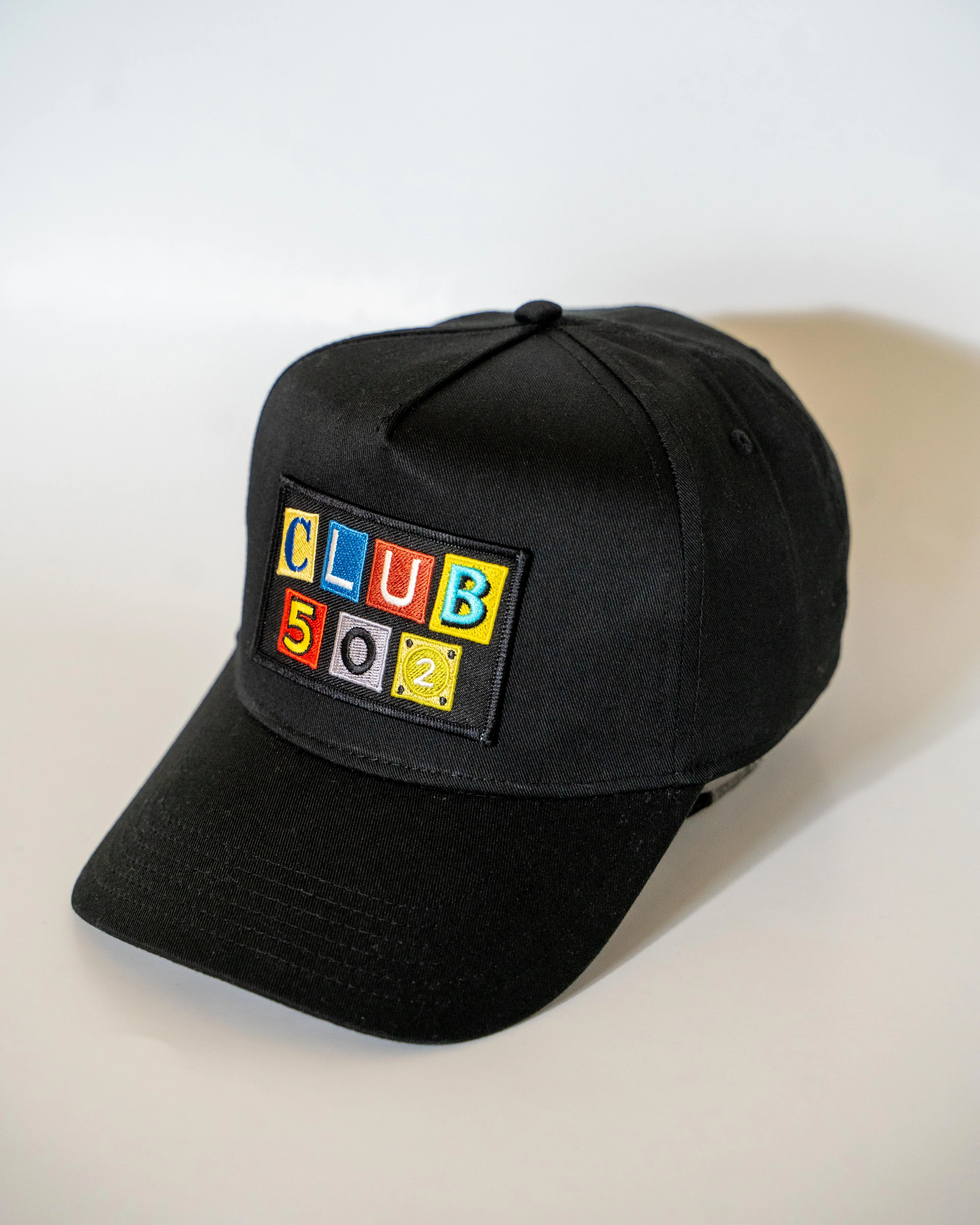 Black 502 Hat (5 panel)