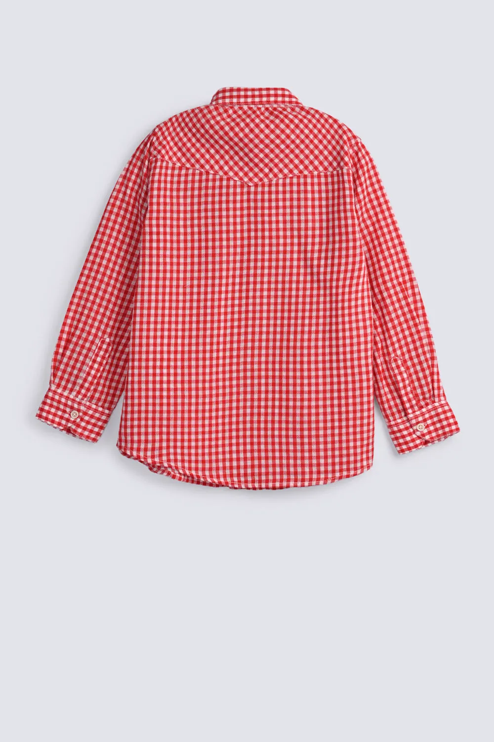 BOYS CHECKERED SHIRT