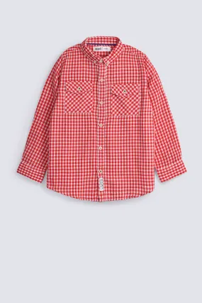 BOYS CHECKERED SHIRT