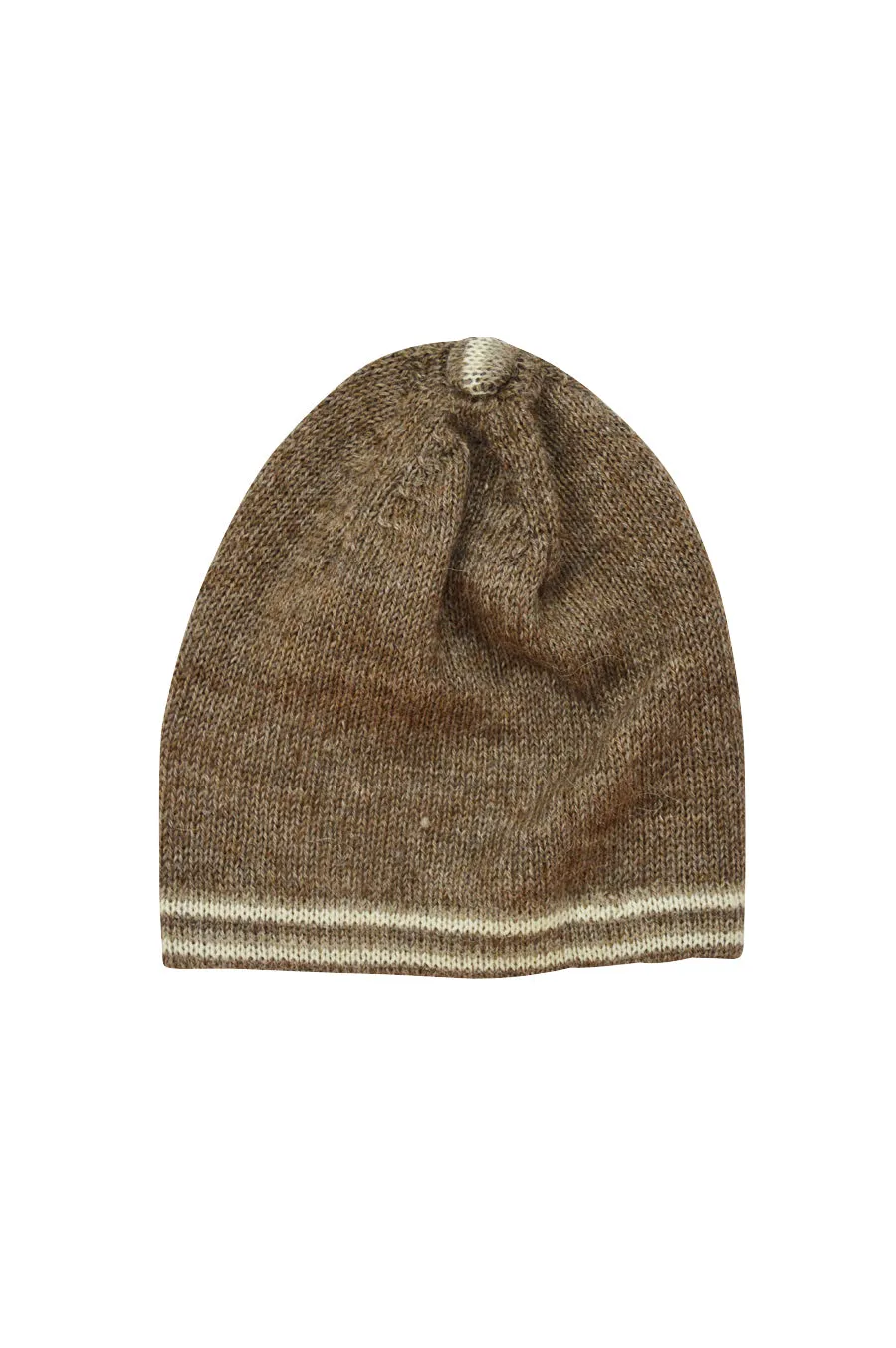 Brown Alpaca Hat