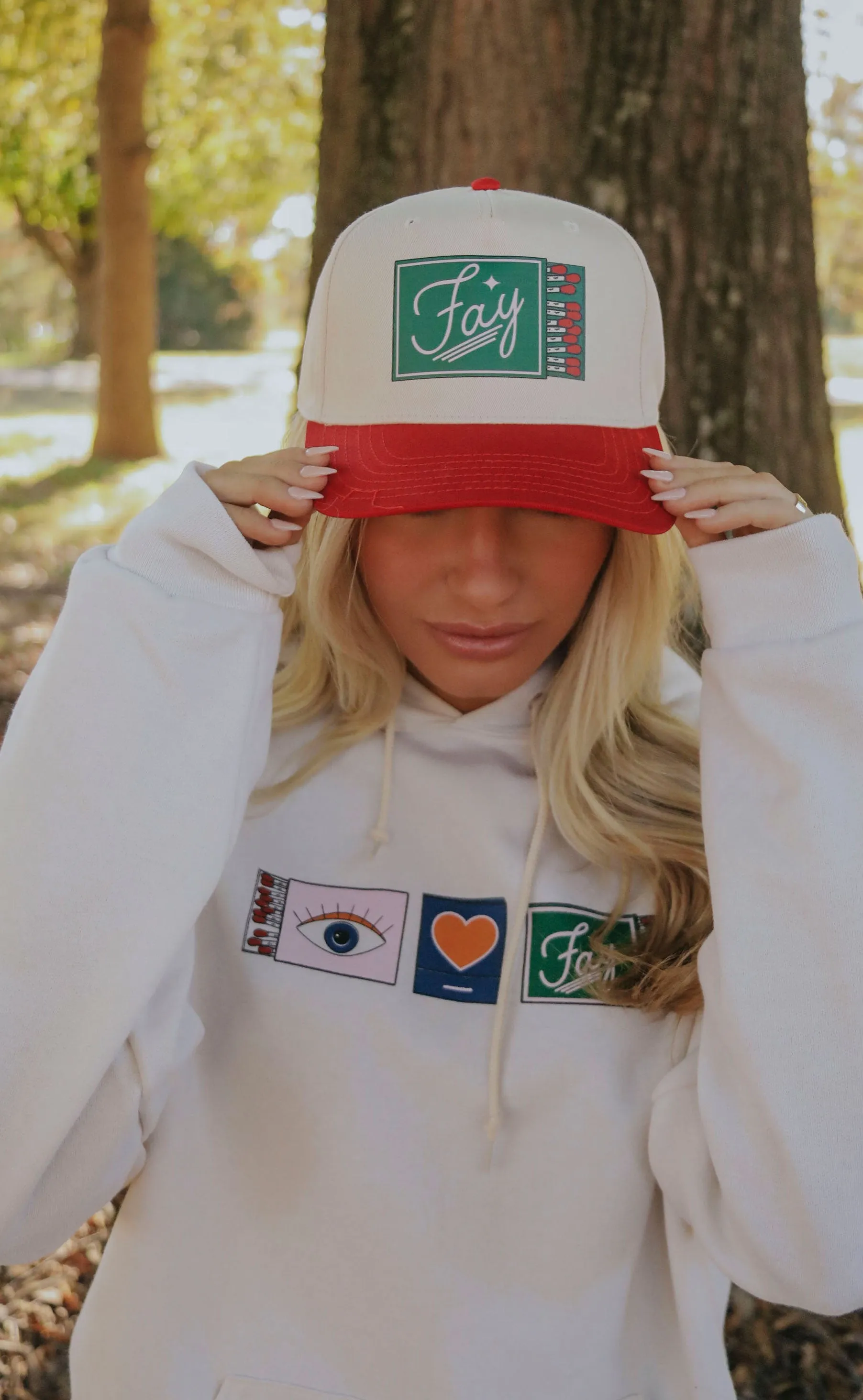 charlie southern: fay matchbook trucker hat