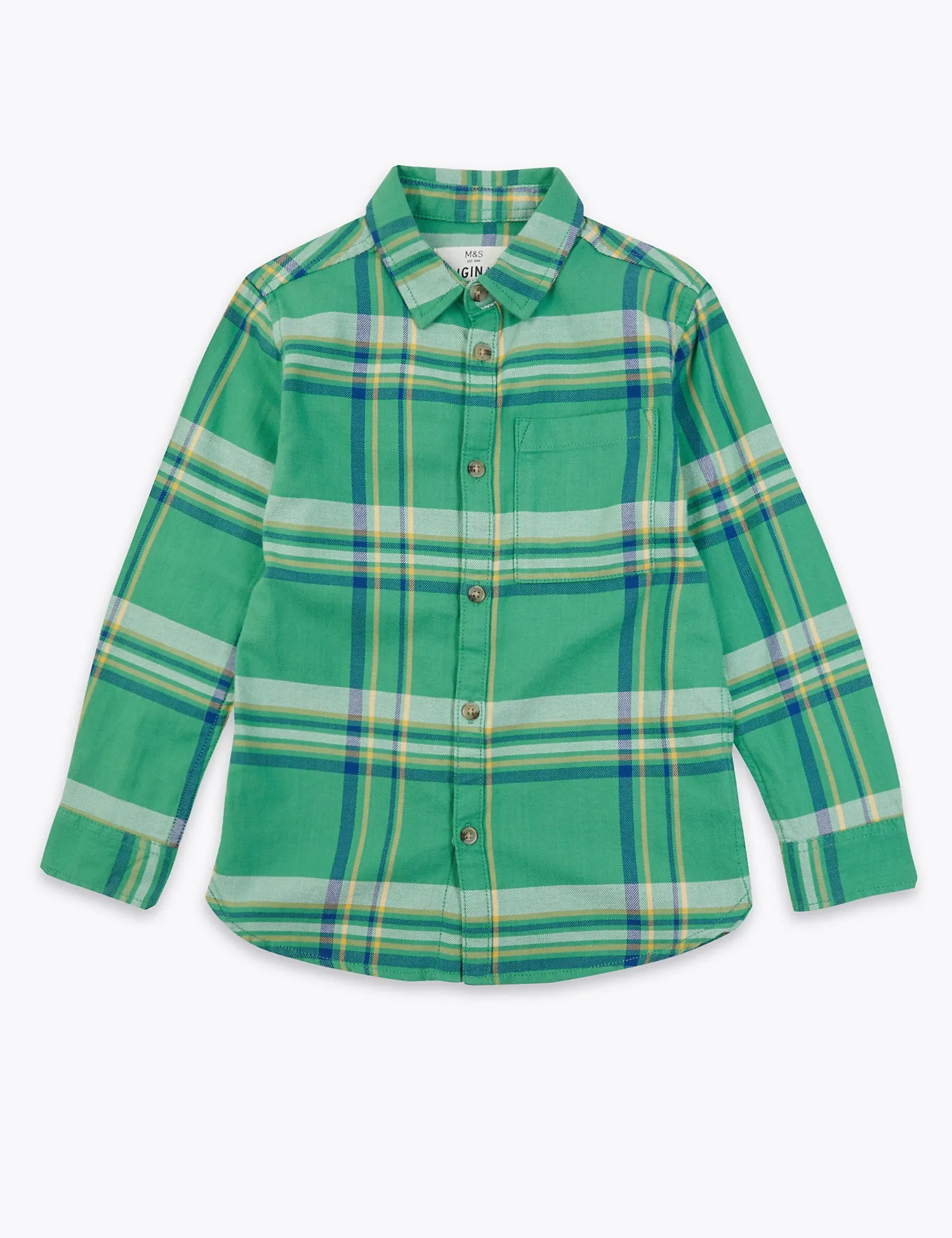 Cotton Checked Shirt