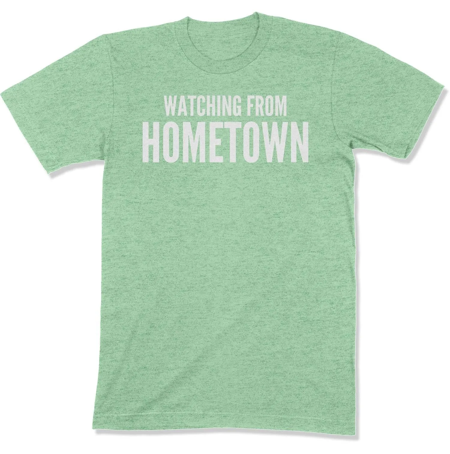 Customizable Watching from Hometown Unisex T-Shirt