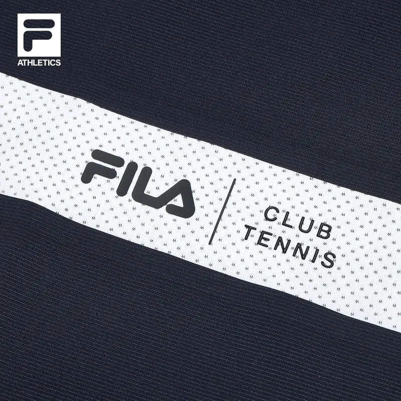 FILA CORE ATHLETICS TENNIS Men Short Sleeve Polo (Navy / White)