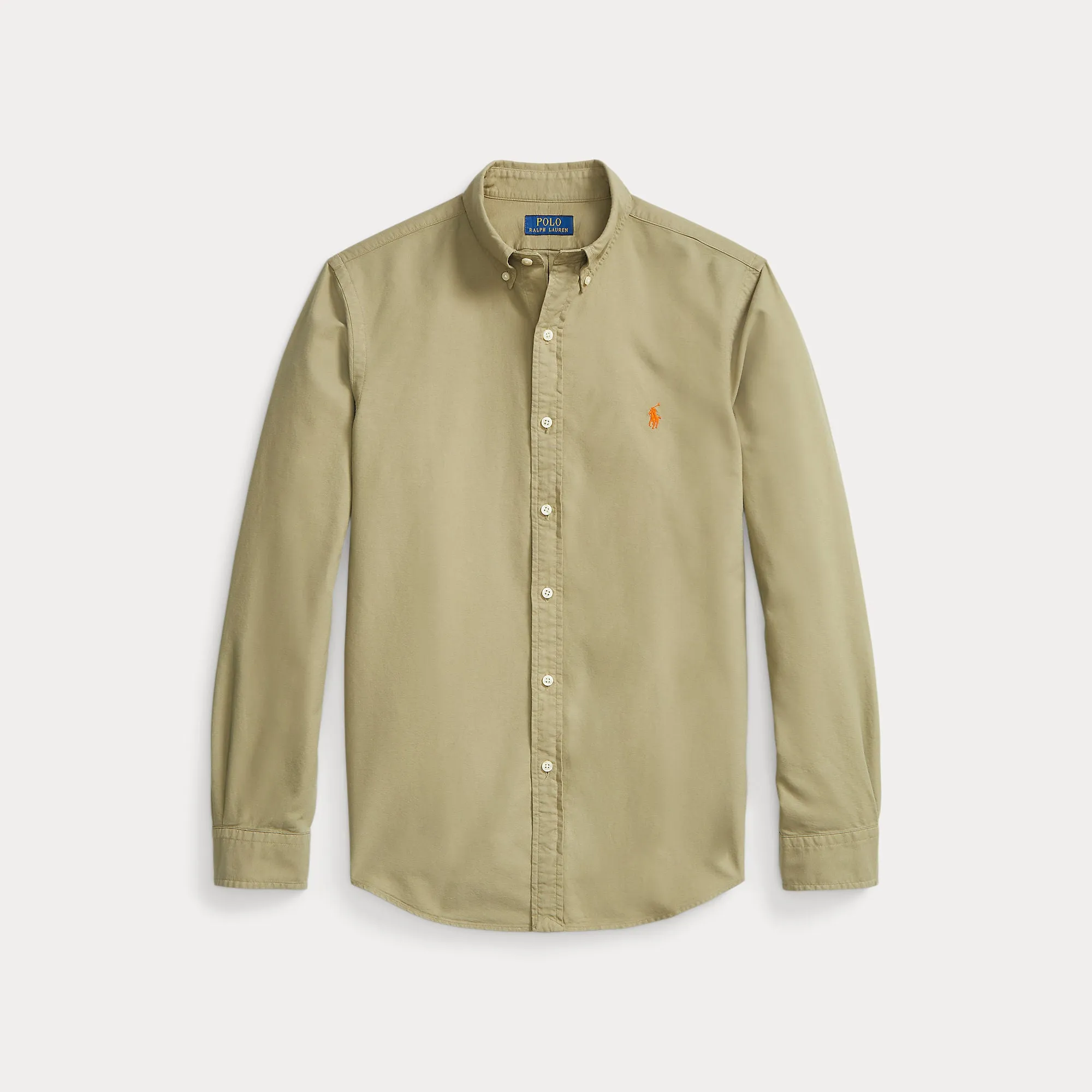 GARMENT-DYED OXFORD SHIRT