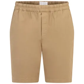 Good Walk Drawcord Cotton Shorts Tan - SS24