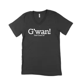 G'wan! Unisex V-Neck T-Shirt