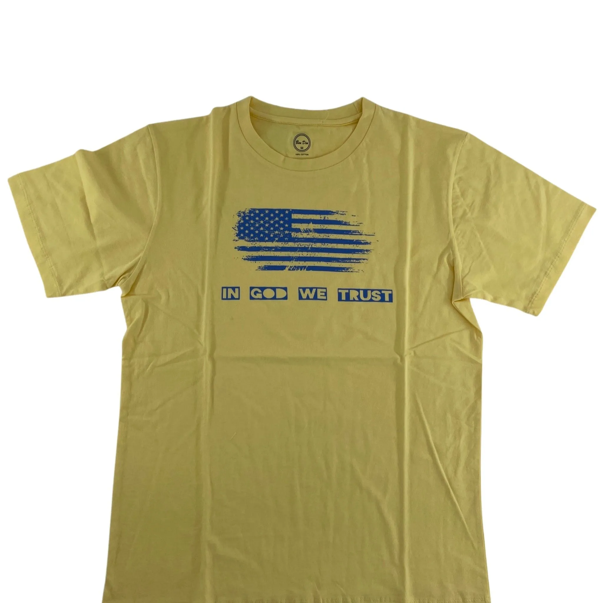 In God We Trust Men's T-Shirts - Summer Short-Sleeve