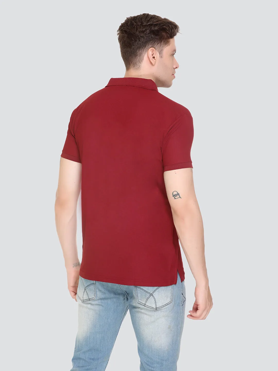 Jinxer Men Dry Fit Polo Tshirt