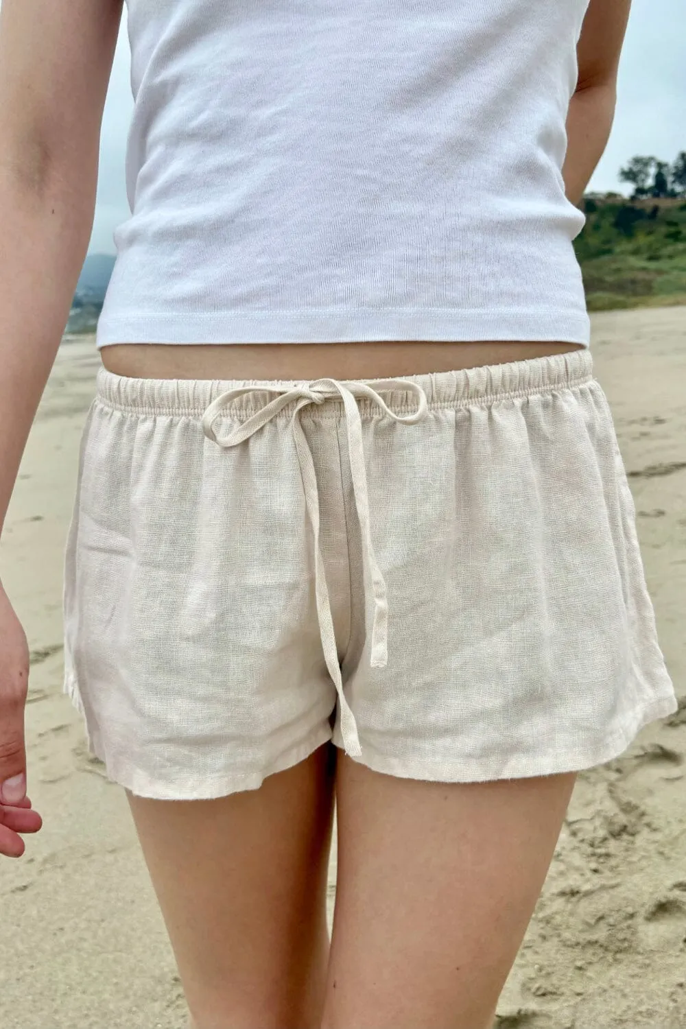 Mary Lou Linen Shorts