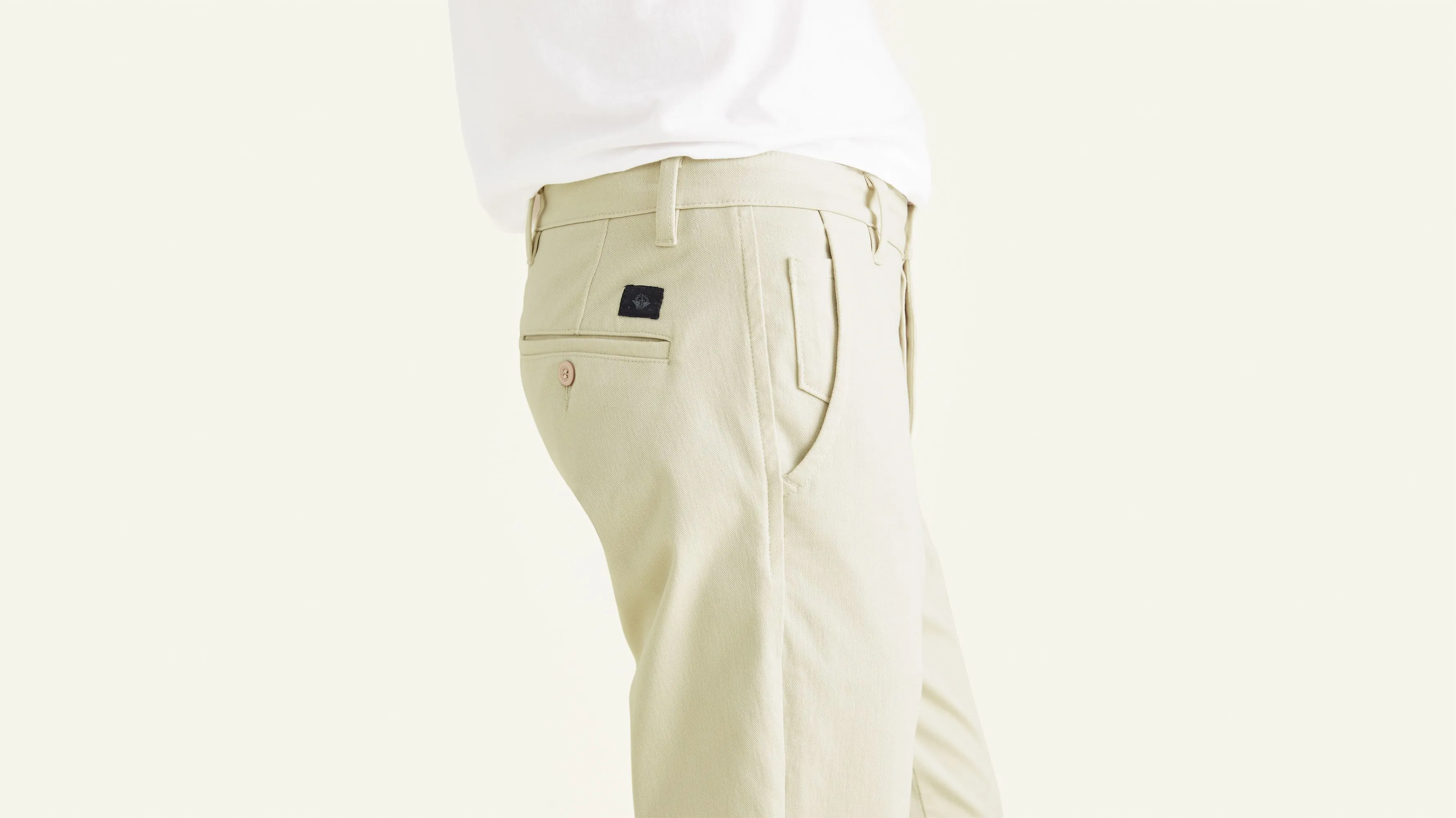 Men's Skinny Fit Supreme Flex Alpha Khaki Pants