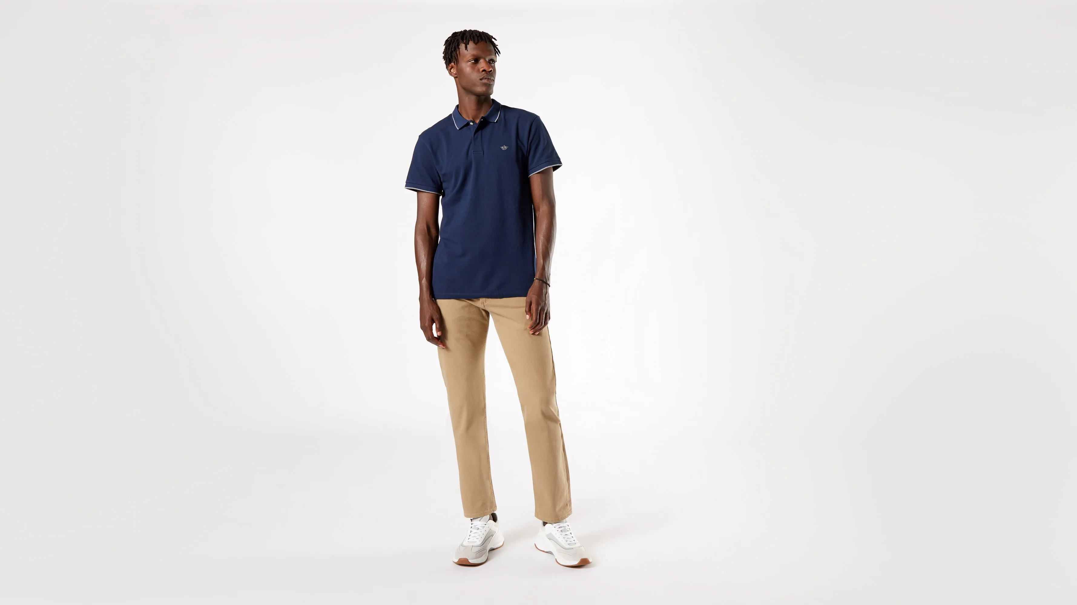 Men's Slim Fit Smart 360 Flex Alpha Khaki Pants