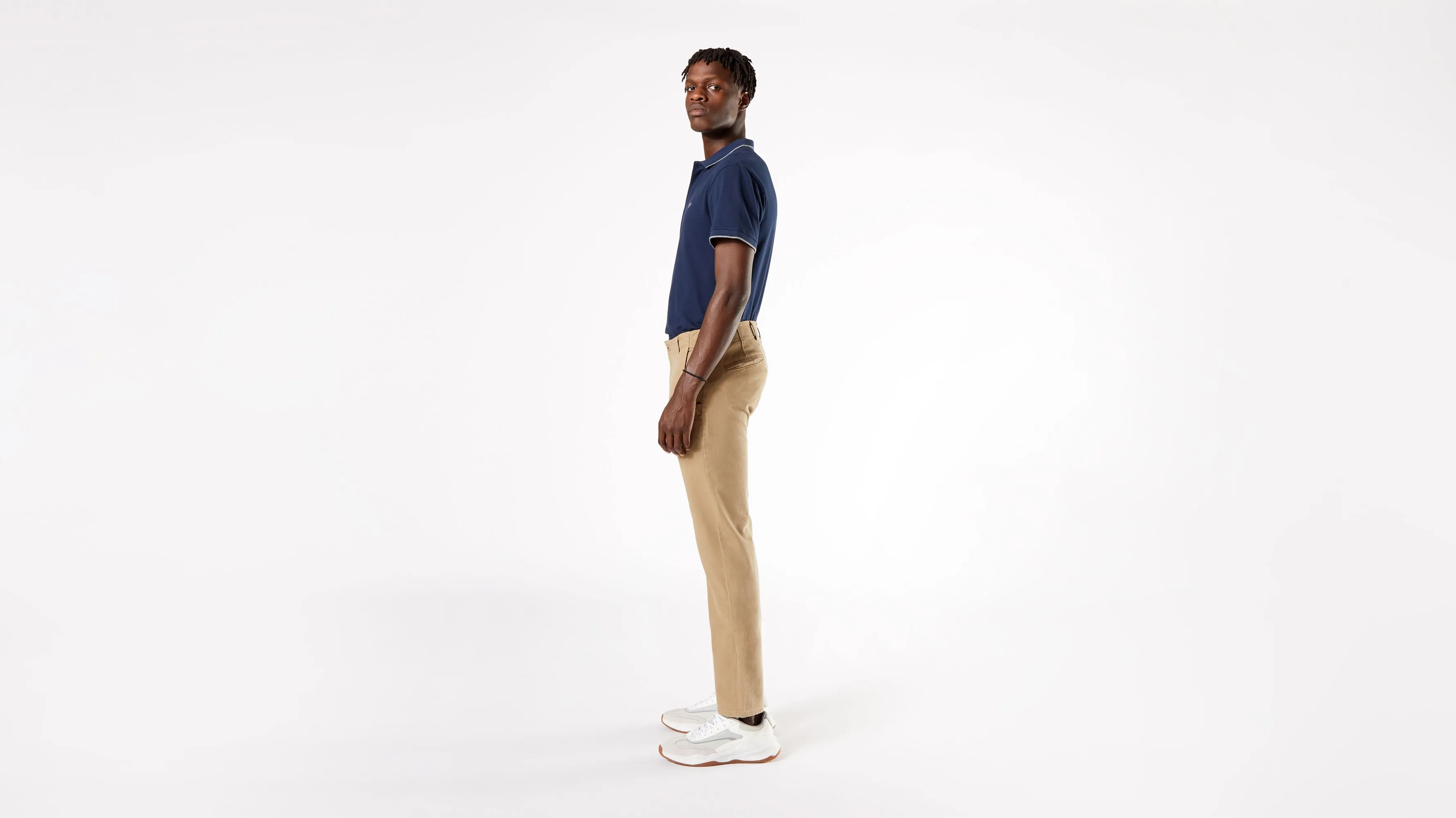 Men's Slim Fit Smart 360 Flex Alpha Khaki Pants