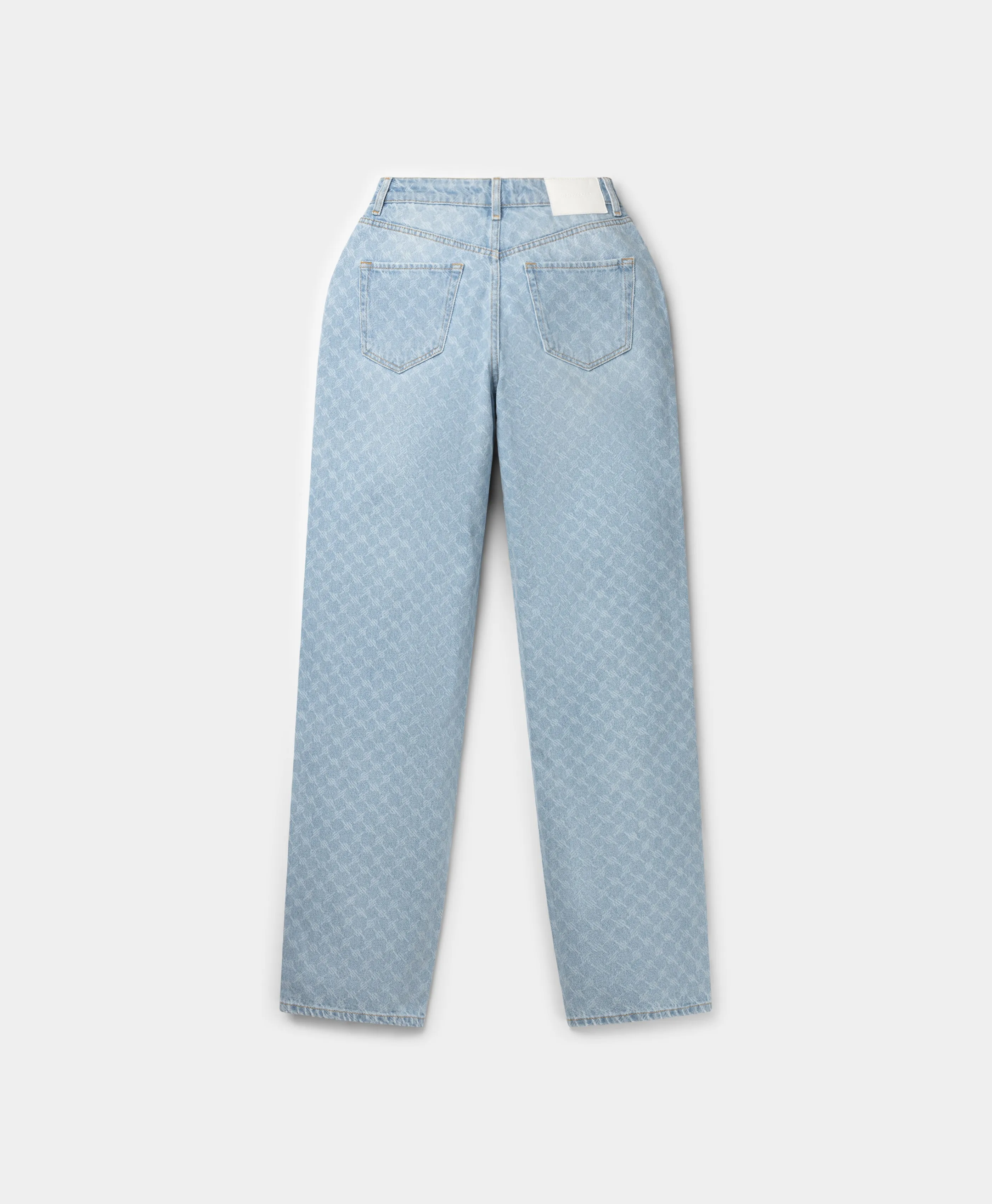 Mid Blue Avery Monogram Jeans