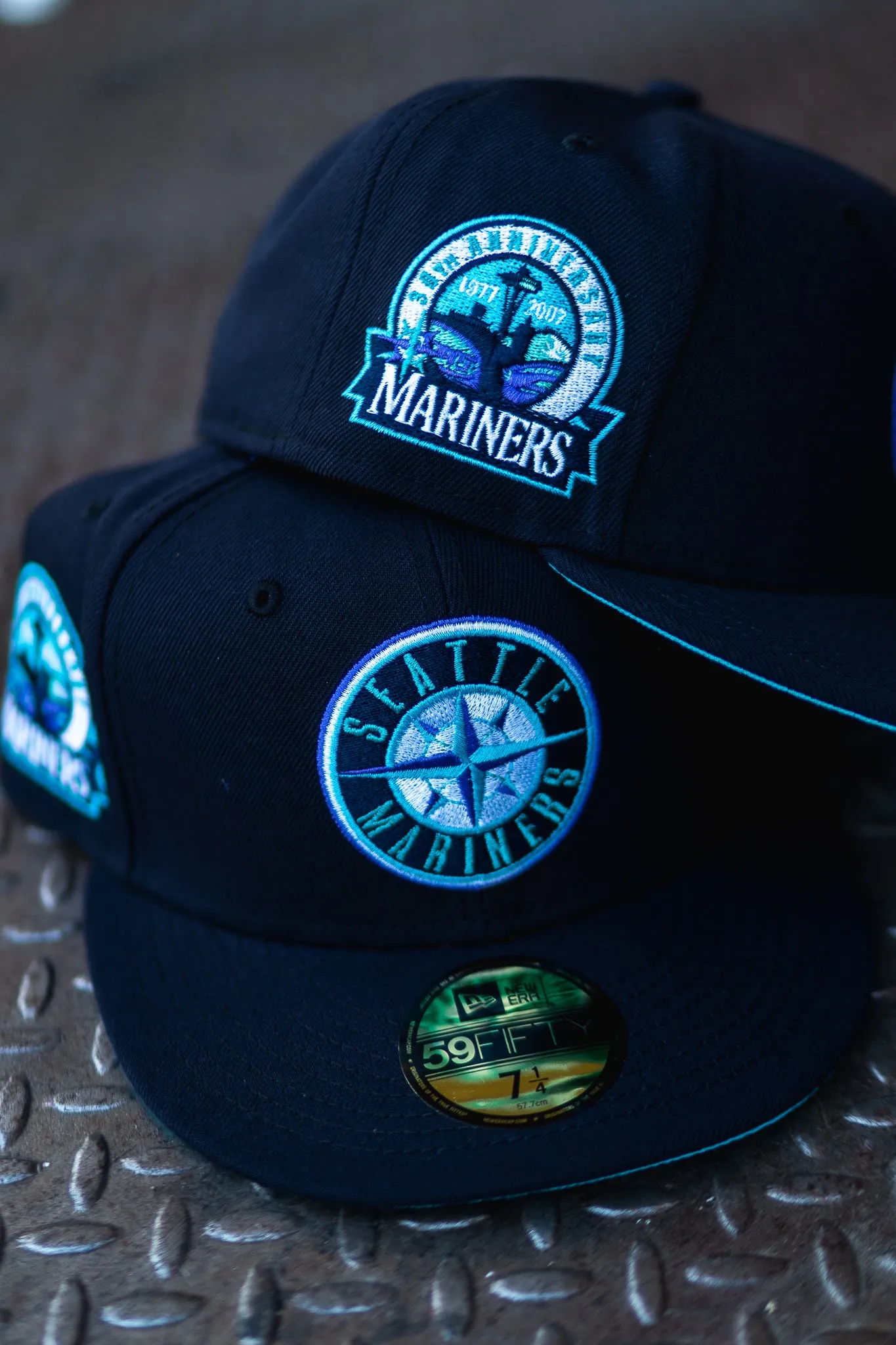 New Era Seattle Mariners 30th Anniversary Aqua UV (Navy Blue)