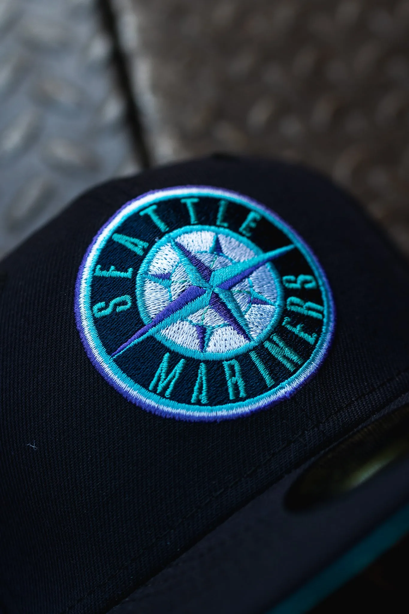 New Era Seattle Mariners 30th Anniversary Aqua UV (Navy Blue)