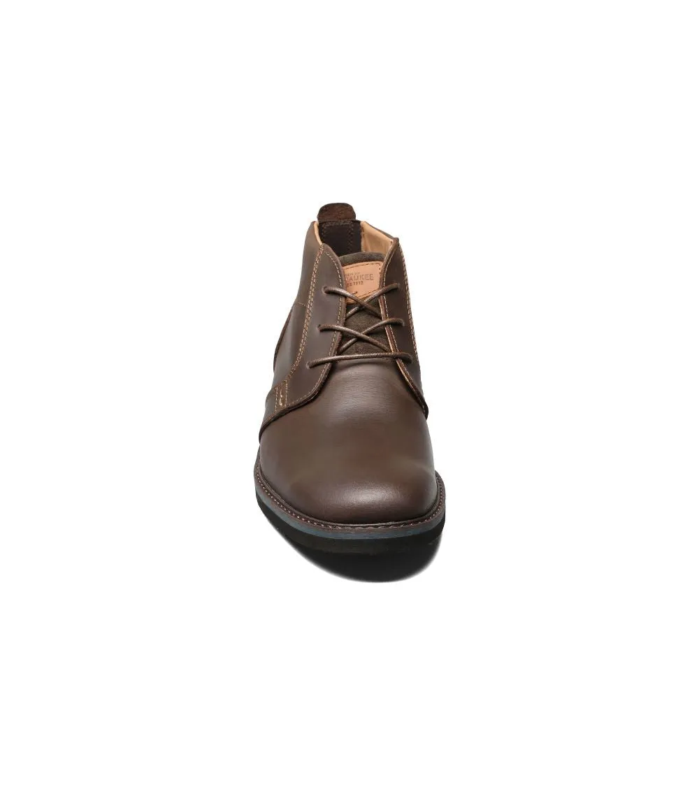 'Nunn Bush' Men's Barklay Plain Toe Chukka - Brown