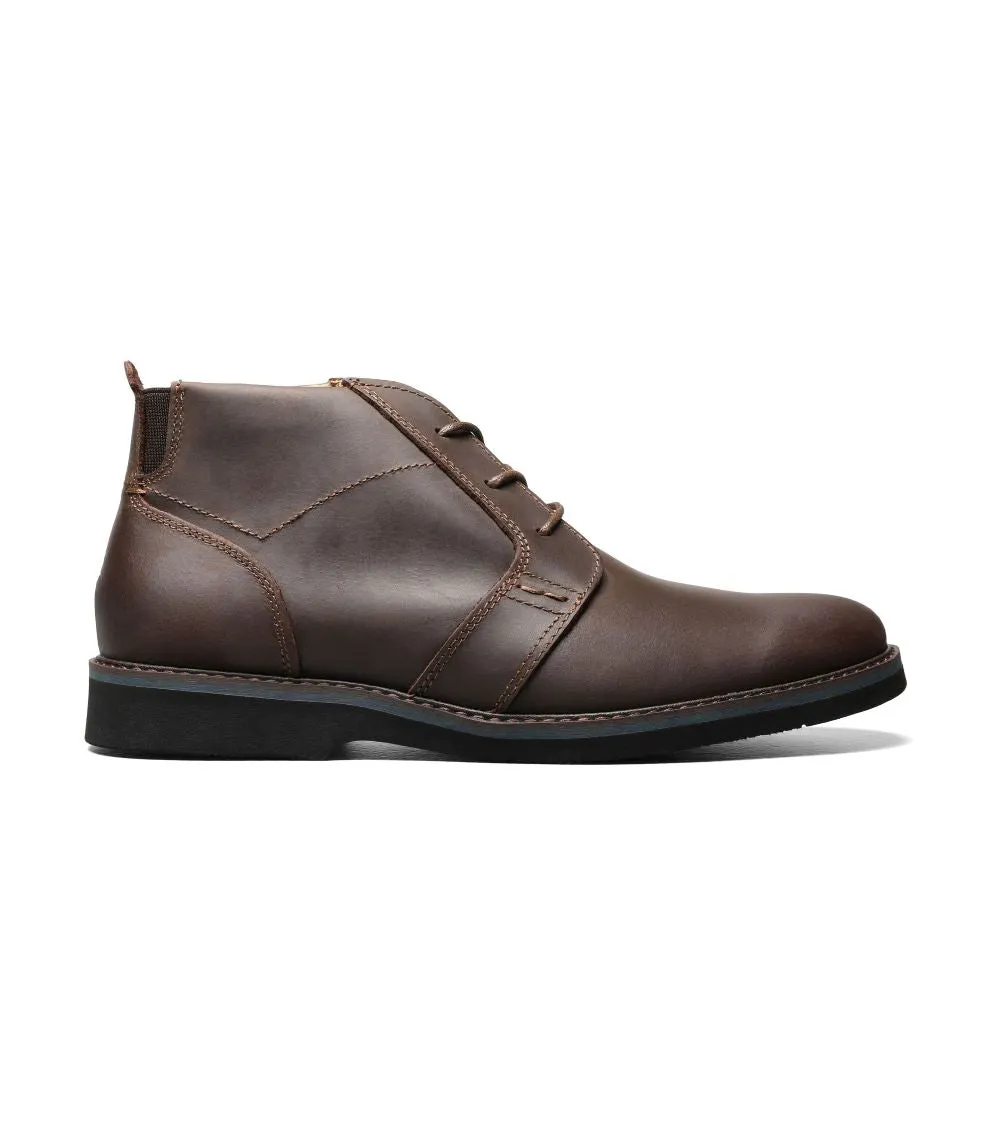 'Nunn Bush' Men's Barklay Plain Toe Chukka - Brown