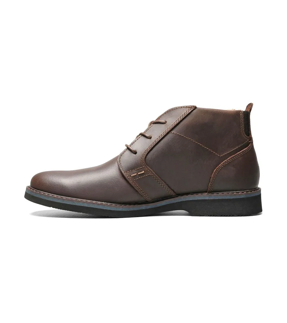 'Nunn Bush' Men's Barklay Plain Toe Chukka - Brown