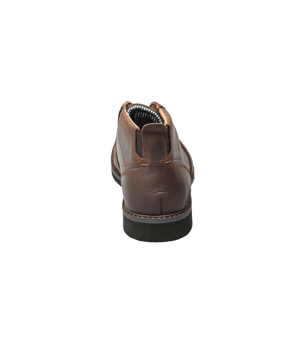 'Nunn Bush' Men's Barklay Plain Toe Chukka - Brown