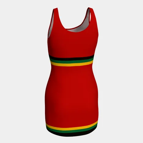 Pan African Bodycon Dress