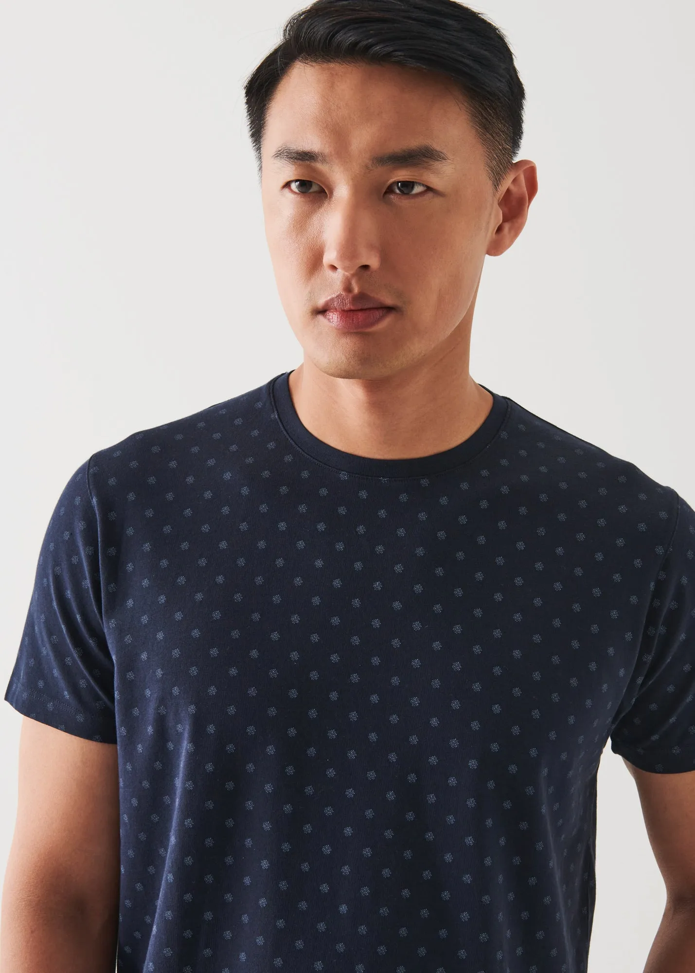 PIMA COTTON STRETCH PRINTED T-SHIRT