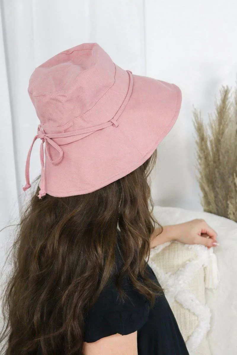 Pink Bucket Hat