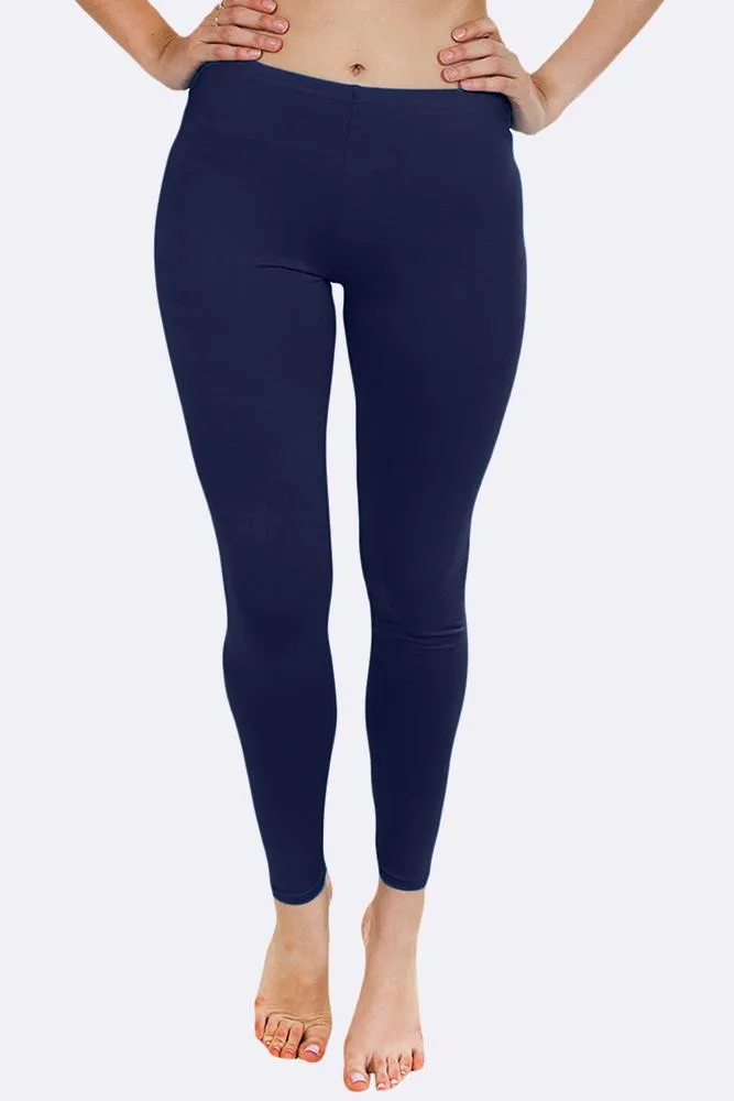 Plain Full Length Viscose Legging