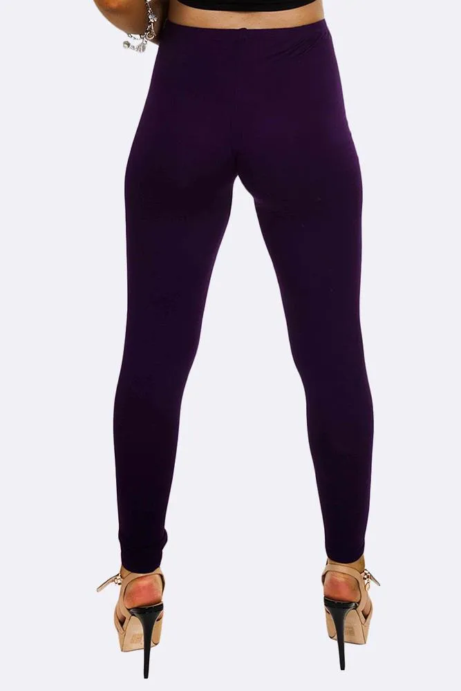 Plain Full Length Viscose Legging