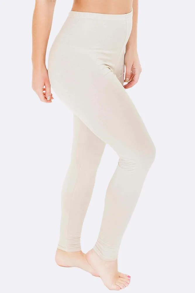 Plain Full Length Viscose Legging