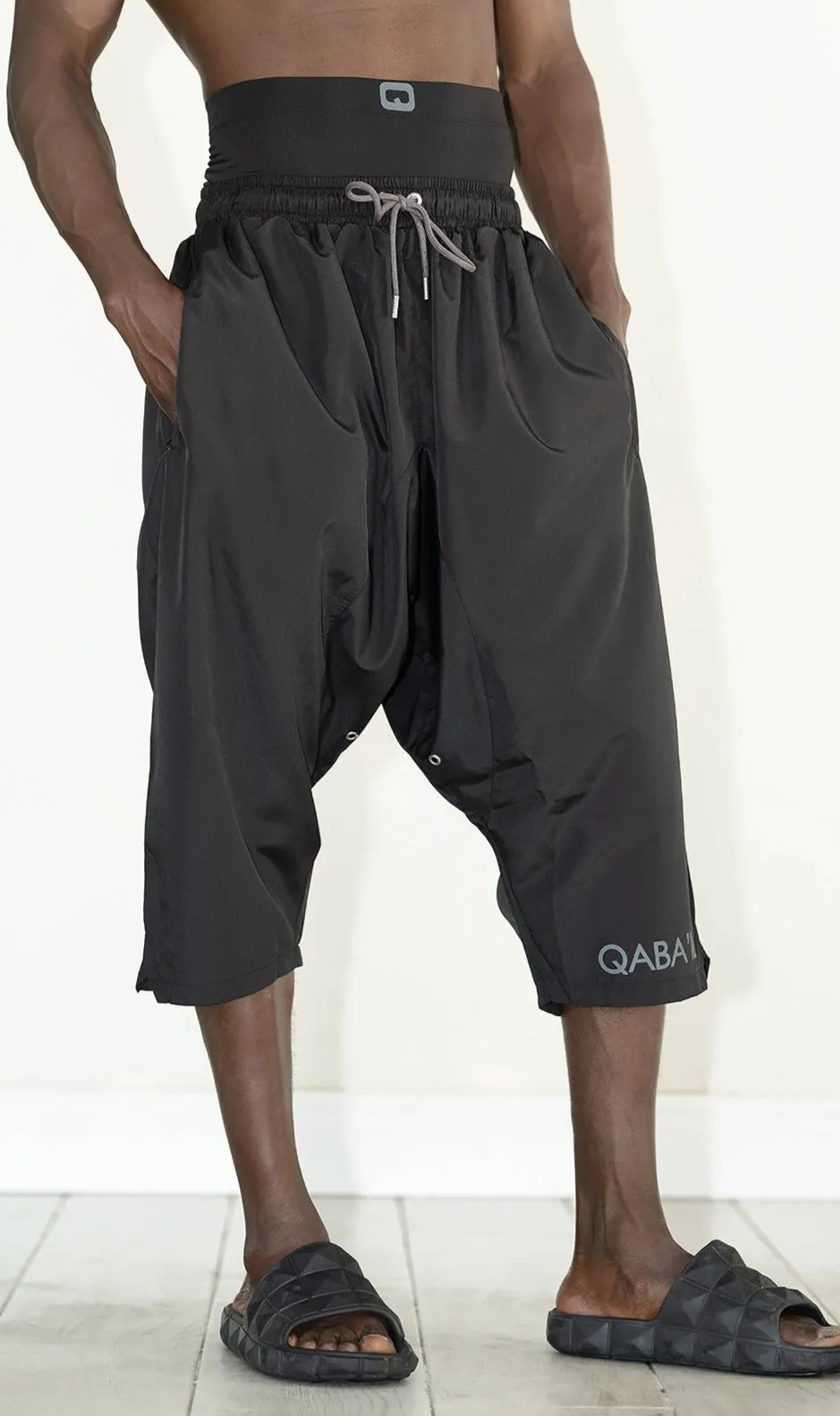 QL Halal Swim Shorts SB UNI in Black