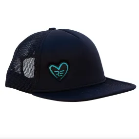 RE Heart Trucker Hat