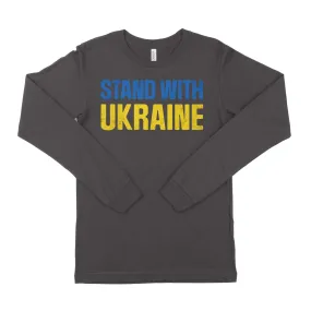 Stand With Ukraine Unisex Long Sleeve T-Shirt