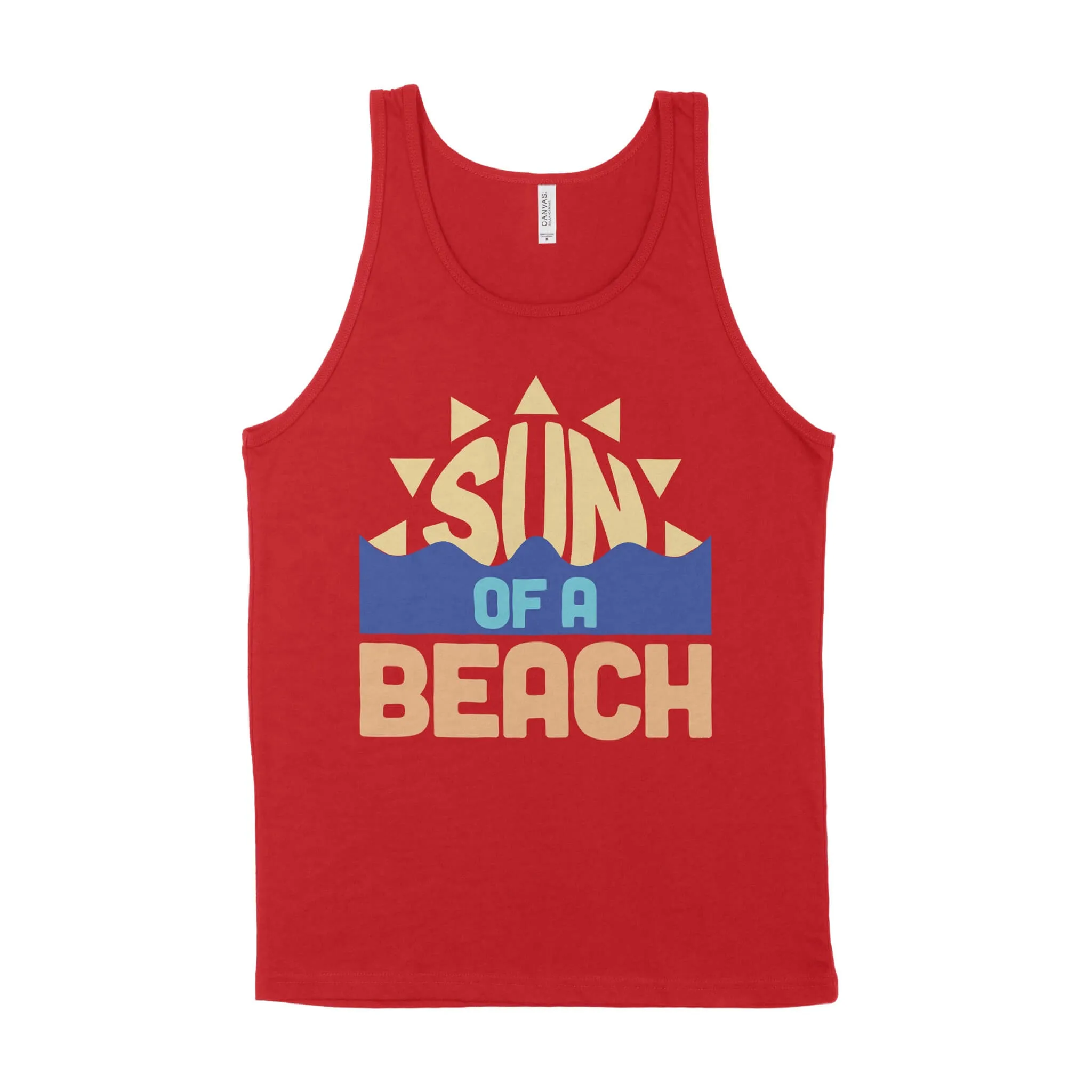 Sun of a Beach Unisex Tank Top