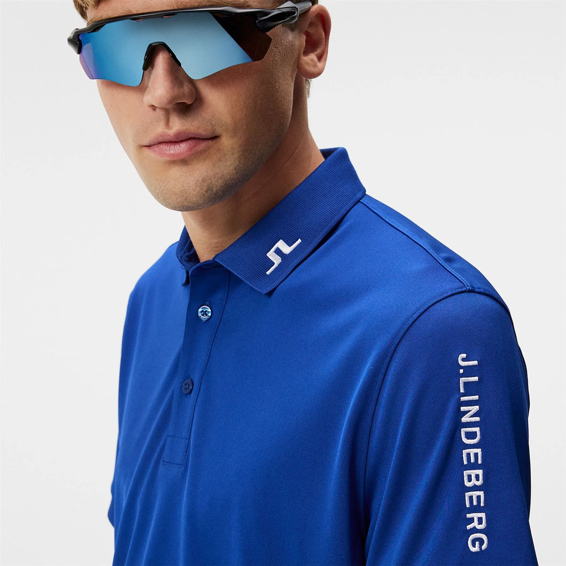 Tour Tech TX Jersey Regular Fit Polo Sodalite Blue - W23