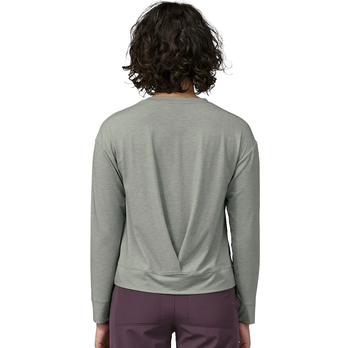 Women's Long-Sleeved Glorya Twist Top