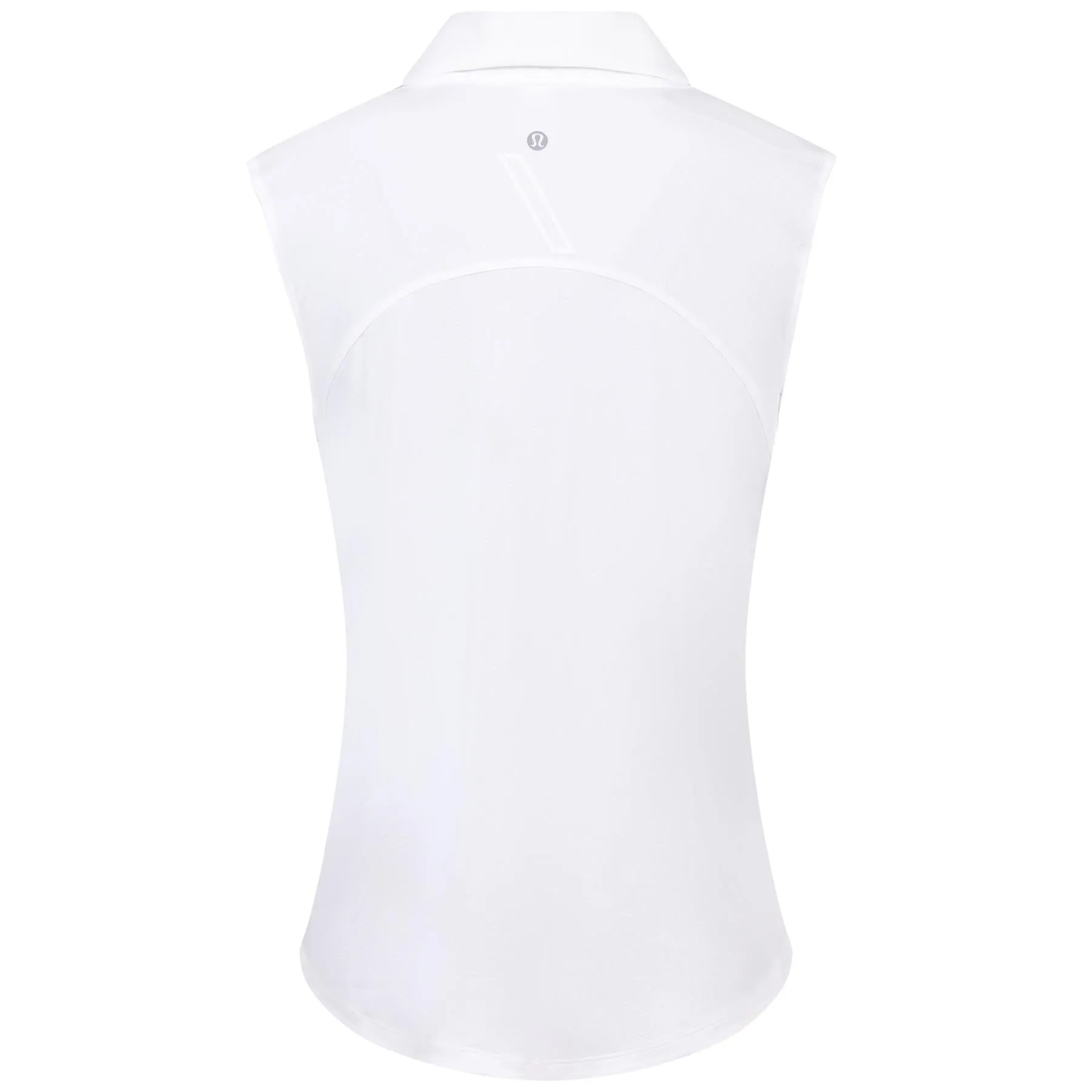 Womens Quick Drying Sleeveless Nylon Polo White - SS24