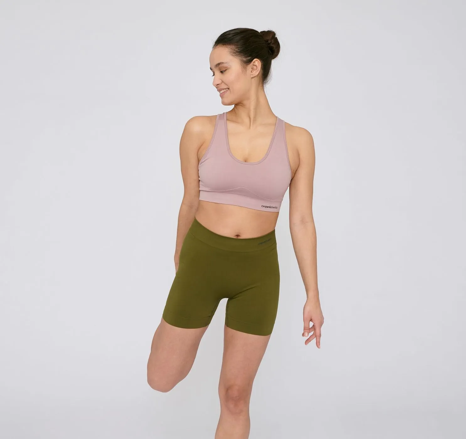 W's Active Seamless Yoga Shorts - Recycled Nylon